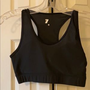 Racer back sports bra